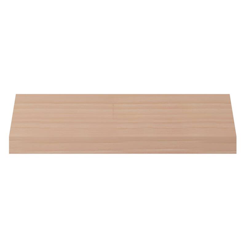 WM52: 2-1/4-in H x 1-2/3-in P x 2-3/4-in F x 96-in L Americraft Solid Hardwood Stain Grade Crown Moulding