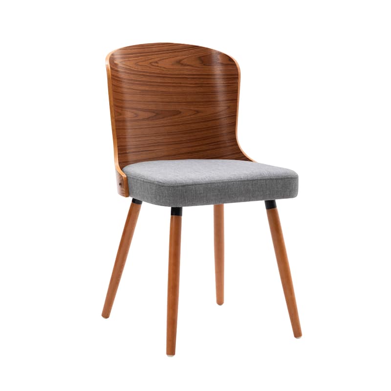 Porthos Home Karr Armless Dining Chairs Set of 2, Beech Wood Back & Legs