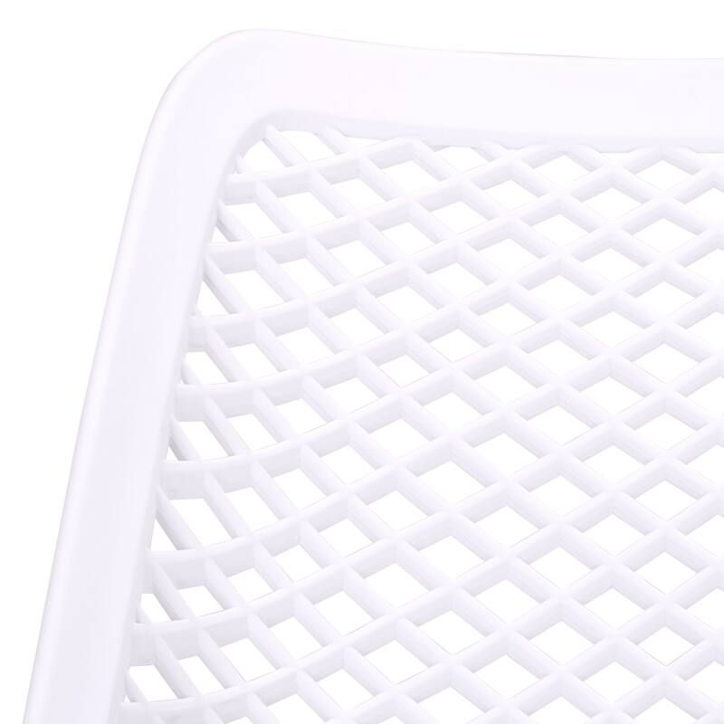 SAFAVIEH Outdoor Living Leila Dining Chair (Set of 2) - 20"W x 24"D x 32"H