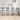 Set of 8 Metal Counter Bar Stools with Back