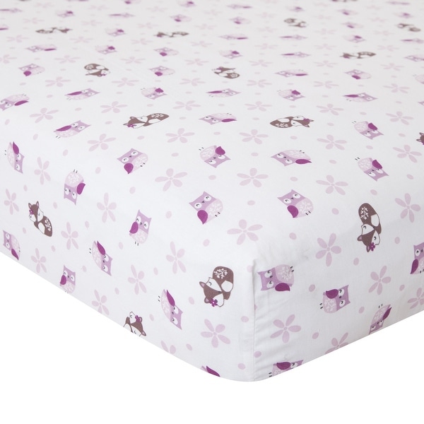 Lavender woods crib bedding top