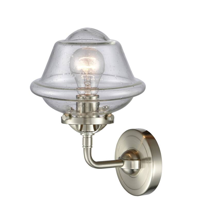 Innovations Lighting Small Bell Single Light 9" Tall Bathroom Sconce