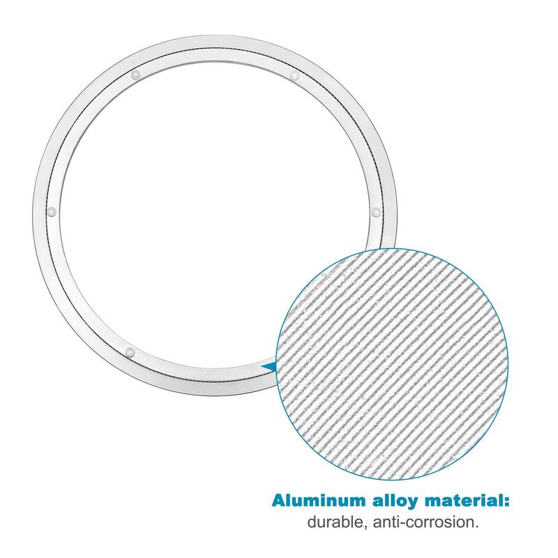 Aluminum Lazy Susan Rotating Turntable for Dining-Table Showcase - 14 Inch