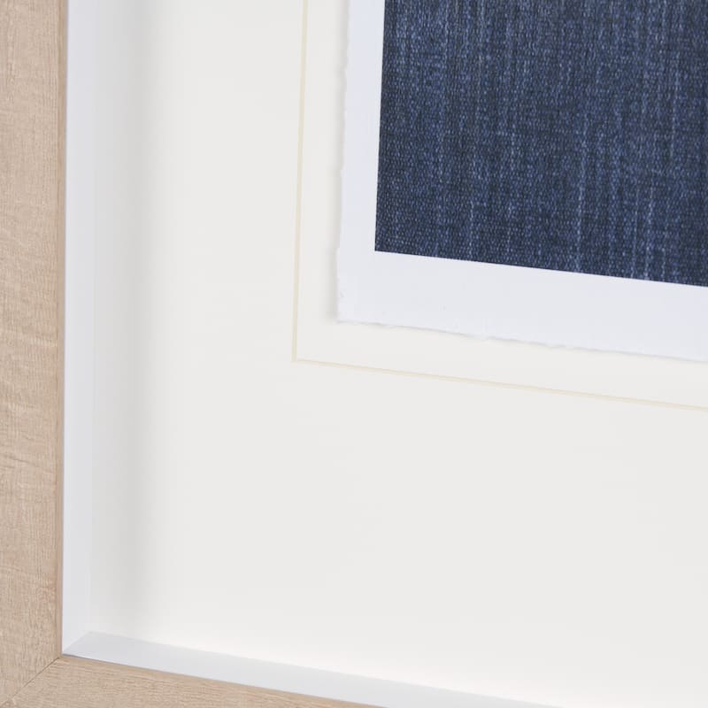 Blue Tapestry I Framed Art Print