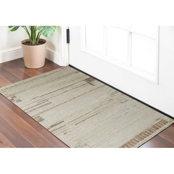 Casual Style Rectangle Rug with Abstract Pattern - 36' X '24' X '0.39 ...