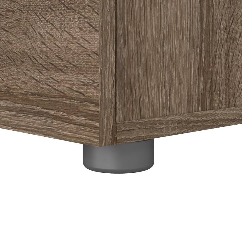 Porch & Den Angus Foiled 2-drawer Nightstand