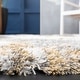 preview thumbnail 36 of 152, SAFAVIEH Horizon Shag Mukades Abstract 2.5-inch Thick Rug