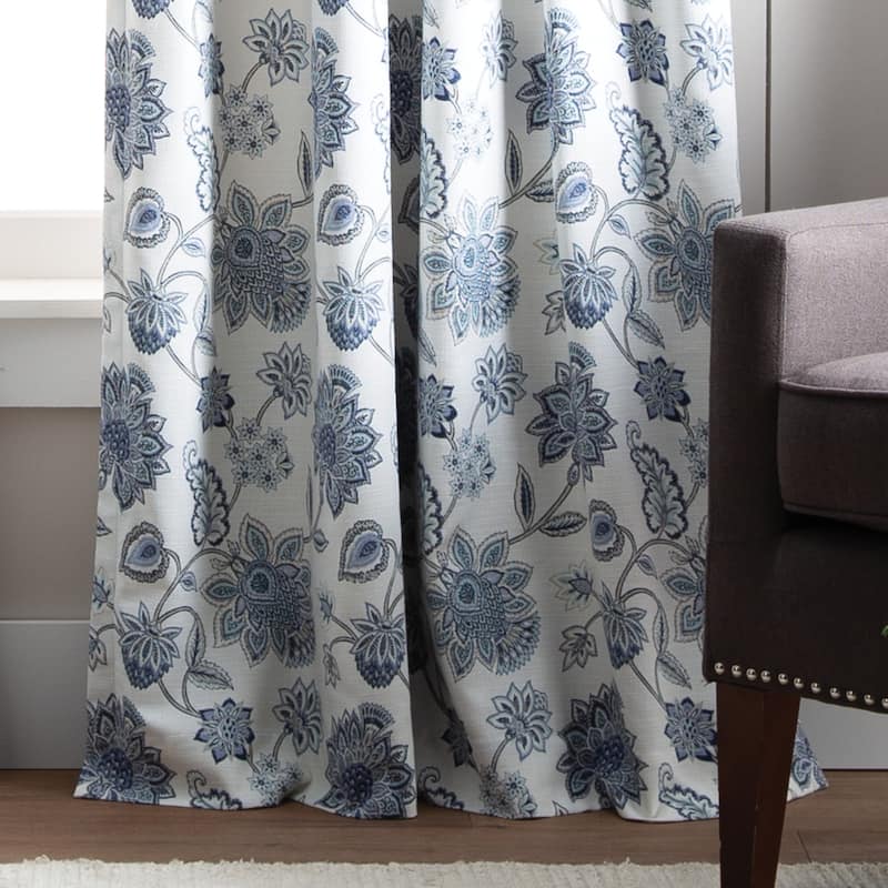 Martha Stewart Jakarta Back Tab Curtain Panel Pair