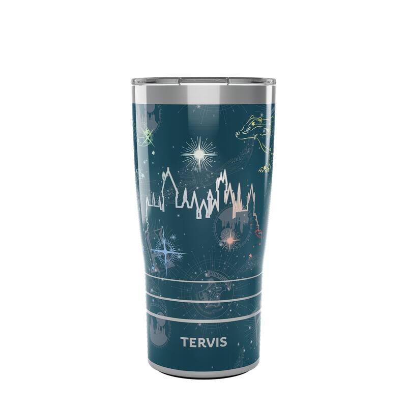 Tervis Traveler Harry Potter Marauder's Constellation Triple Walled Insulated Travel Tumbler, Stainless Steel - 20oz