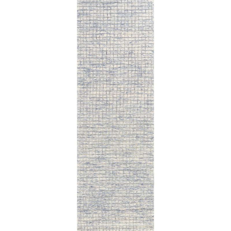 Nuloom Melrose Checked Wool Area Rug