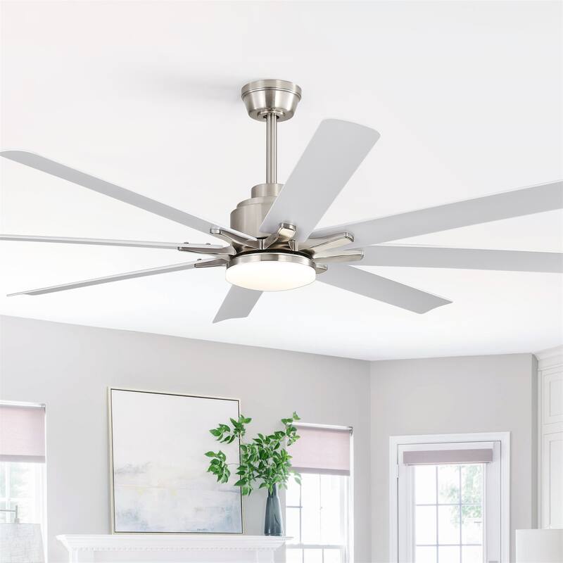 52-Inch Smart Ceiling Fan With Lights and 6 Wind Speed