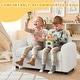 preview thumbnail 24 of 28, Gymax 2-Seat Kids Sofa Toddler Sofa Couch w/ Soft Teddy Fleece