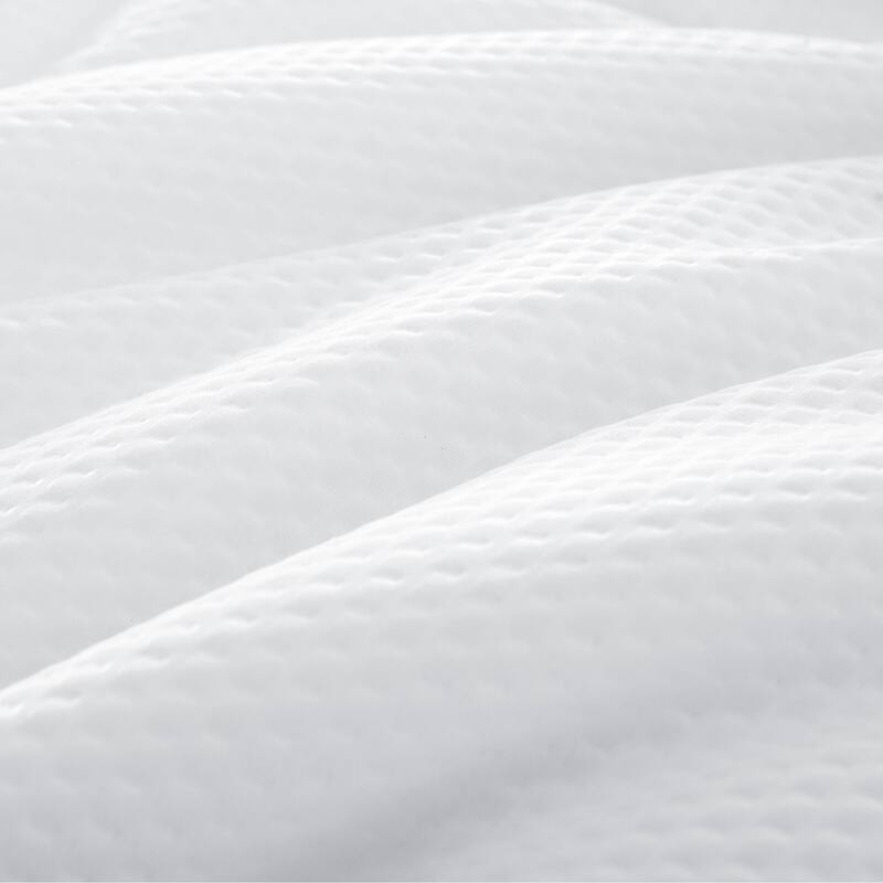 All Season Medium Weight Embossed Reversible Down Alternative Duvet Insert Comforter