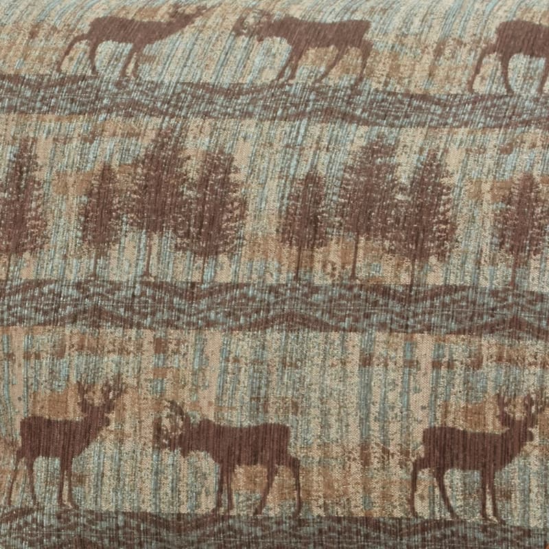 American Furniture Classics Model Deer Teal Lodge 4-Piece Set with Sleeper