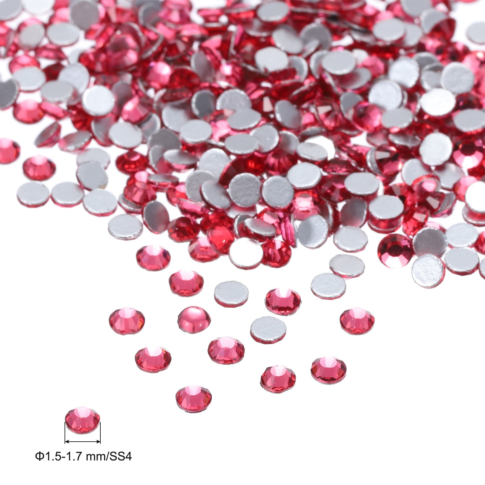 Glass Diamante Rhinestone, Man Made Gems