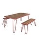 preview thumbnail 22 of 30, The Novogratz Poolside Collection Paulette Outdoor Table and Bench Set