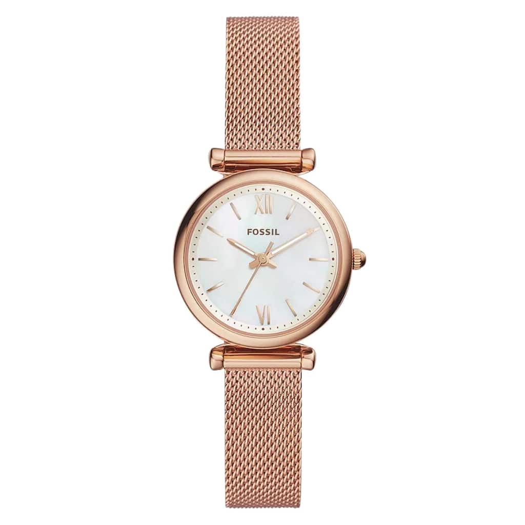 Fossil Women's Carlie White Dial Watch - ES4433 - One Size