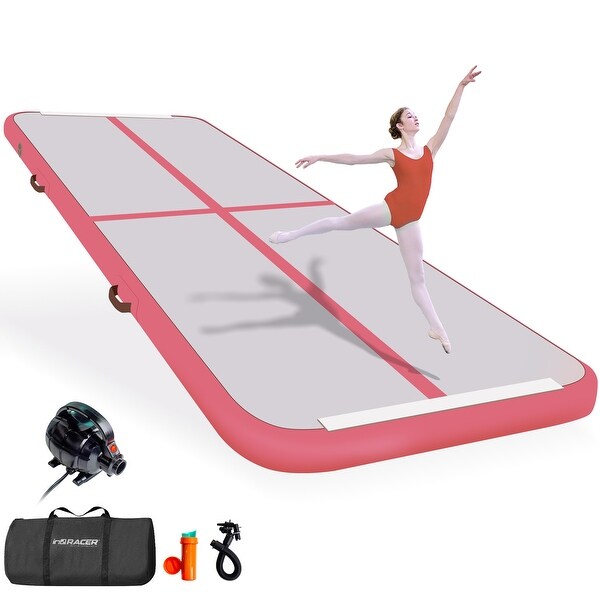 inQracer Gymnastics Mat Air Mats 13ft, Inflatable Tumbling Mat