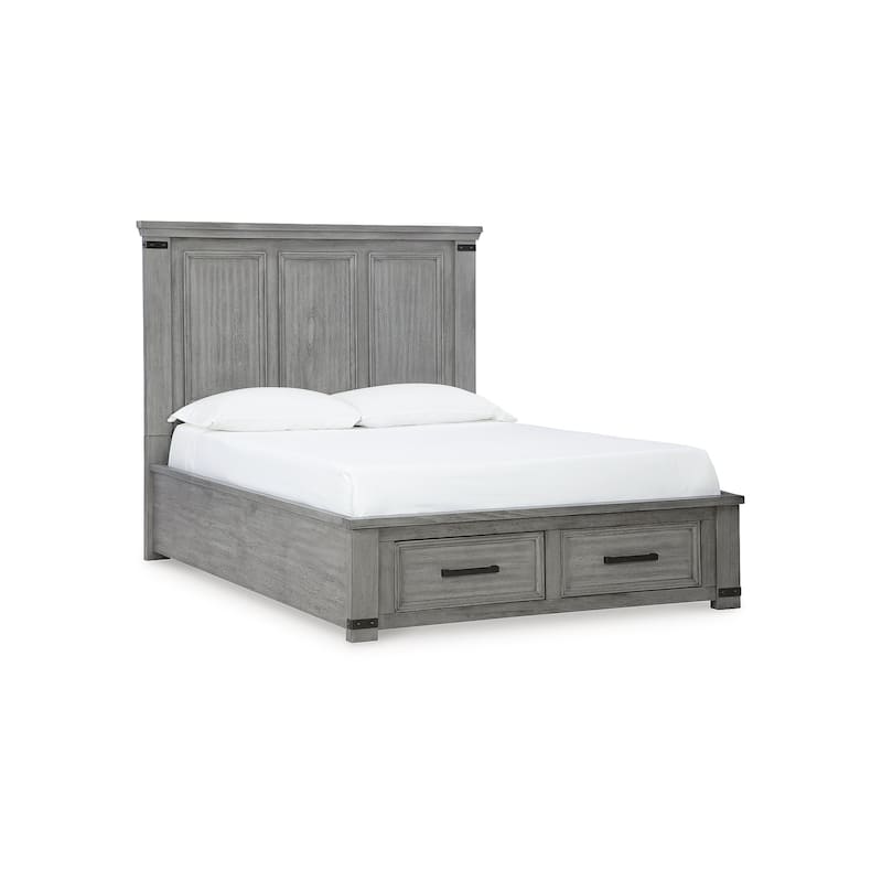 Signature Design by Ashley Russelyn Gray Storage Bed