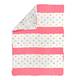 Lush Decor Baby Unicorn Heart Rainbow Organic Cotton Quilt - 50"x36" - Nature/Animals - 50"x36" - Pink