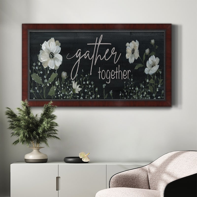Gather Together Premium Framed Canvas- Ready to Hang