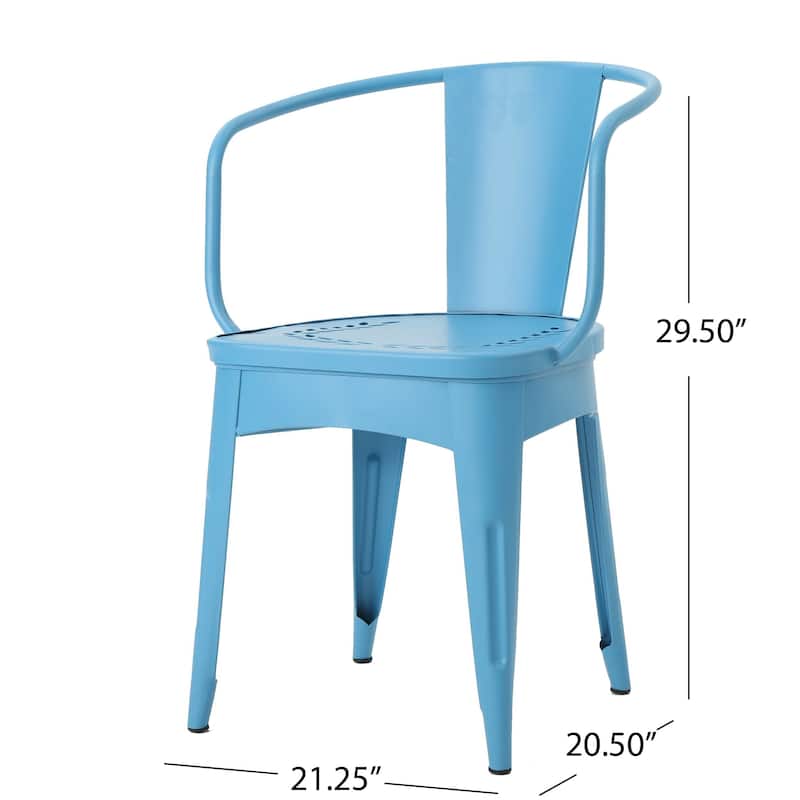 Lourdes Outdoor 3-piece Cast Bistro Set by Christopher Knight Home