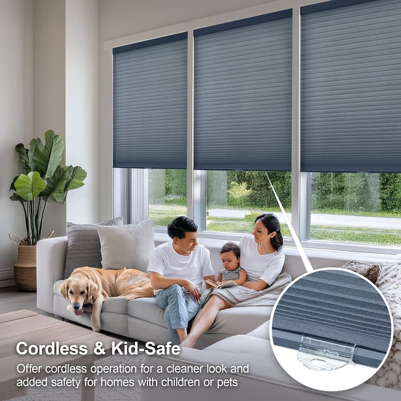 Chicology Cordless Light Filtering Cellular Shades