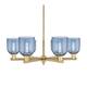 Option Brushed Brass / Blue
