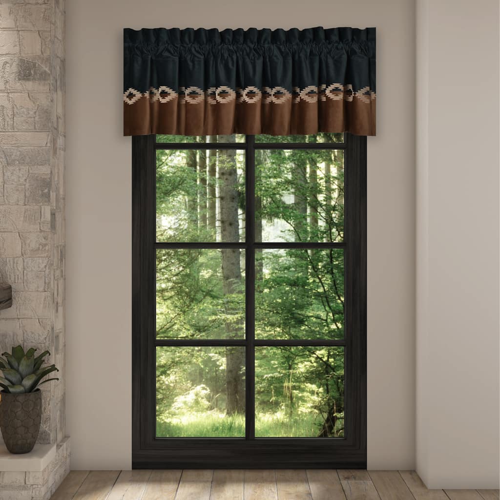 J. Queen New York Baja Window Straight Valance