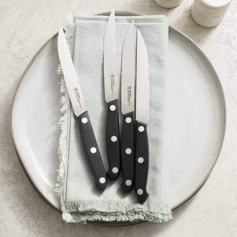Henckels 4-pc Prime Steak Knife Set - Stainless Steel