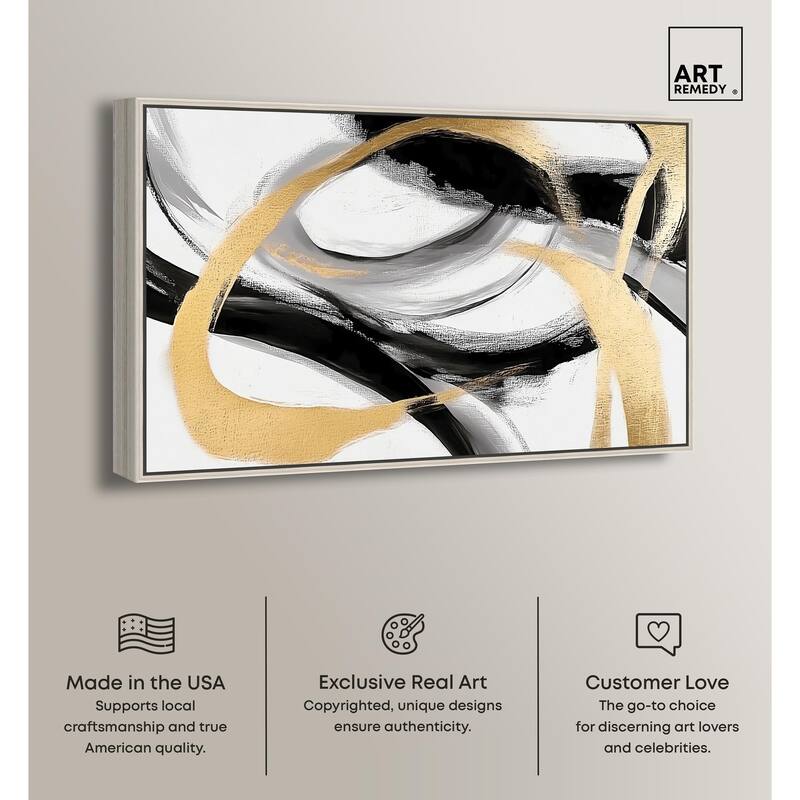 Midas Arc I Canvas by Art Remedy