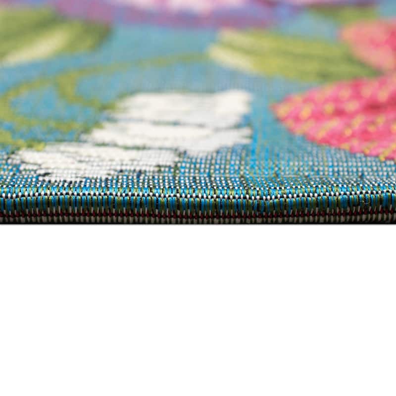 Liora Manne Esencia Secret Garden Indoor/Outdoor Mat