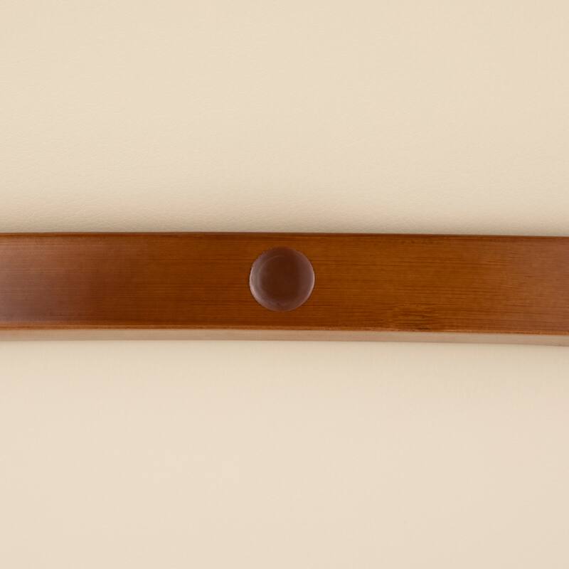 Lumisource Cosmo MidCentury Counter Stool in Walnut and Grey Faux