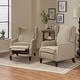 preview thumbnail 20 of 25, Wescott Contemporary Recliners (Set of 2) by Christopher Knight Home