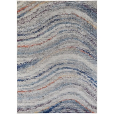 Adelmo Power Loomed Contemporary Area Rug
