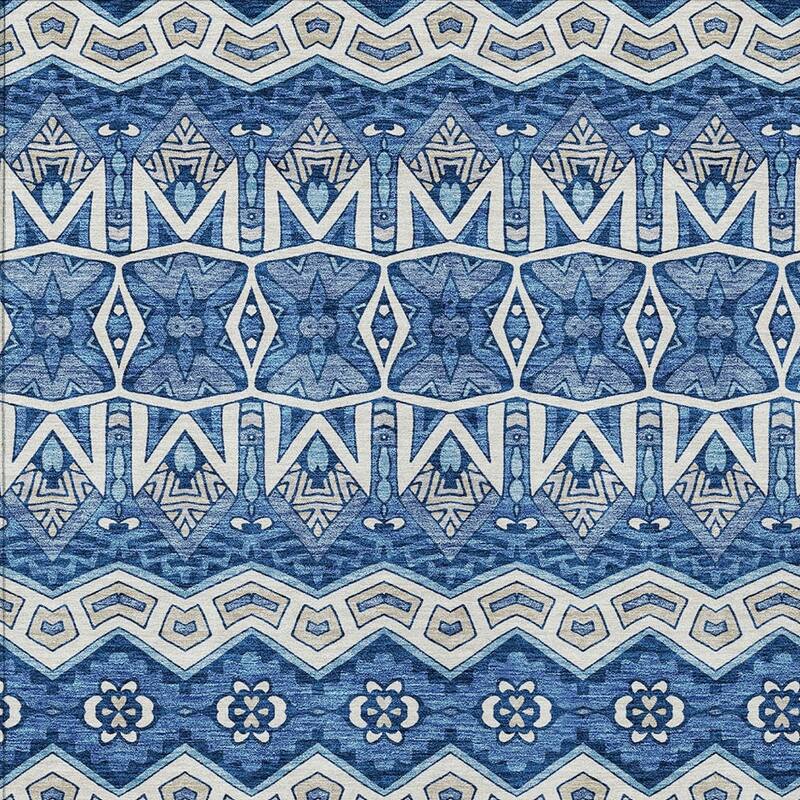 HomeRoots Moroccan Transitional Rectangle Outdoor Rug