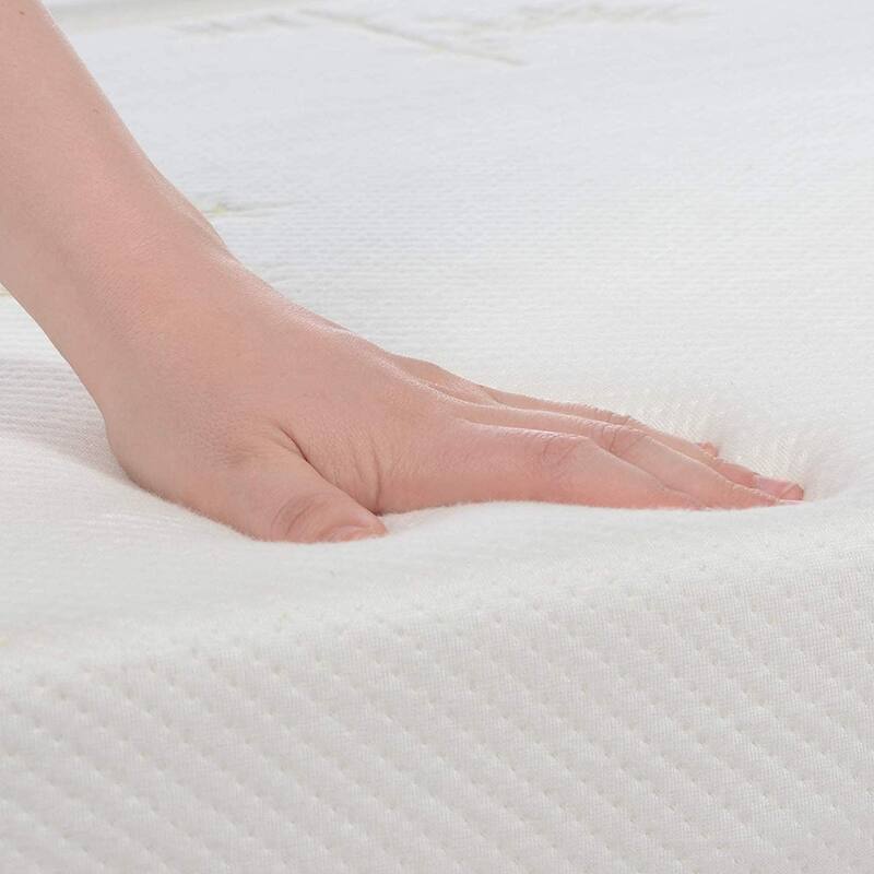 Milliard 4.5 Inch Memory Foam Replacement Mattress with Cover for Twin Size Sleeper Sofa/Couch Beds (Sofa Not Included) - Twin