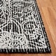 preview thumbnail 18 of 26, SAFAVIEH Handmade Ebony Marian Modern Floral Wool Rug