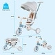 preview thumbnail 14 of 12, 7 in 1 Baby Tricycle with Removable and Adjustable Parent Handle
