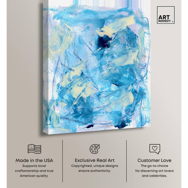 Frozen Symphony II Canvas by Art Remedy, Gallery Wrapped