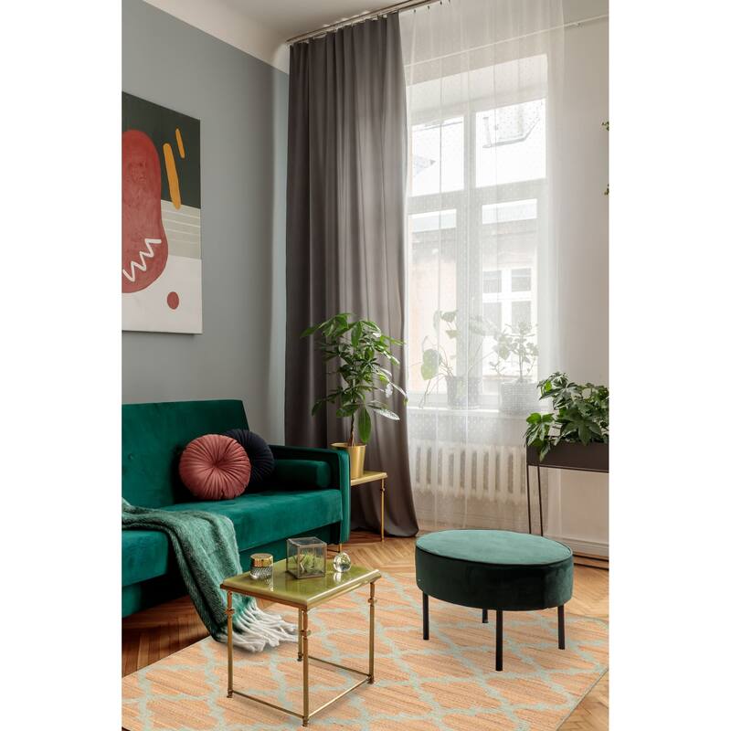 ECARPETGALLERY Flat-Weave Palas Denizli Tan Jute, Rayon Kilim - 5'3 x 7'6