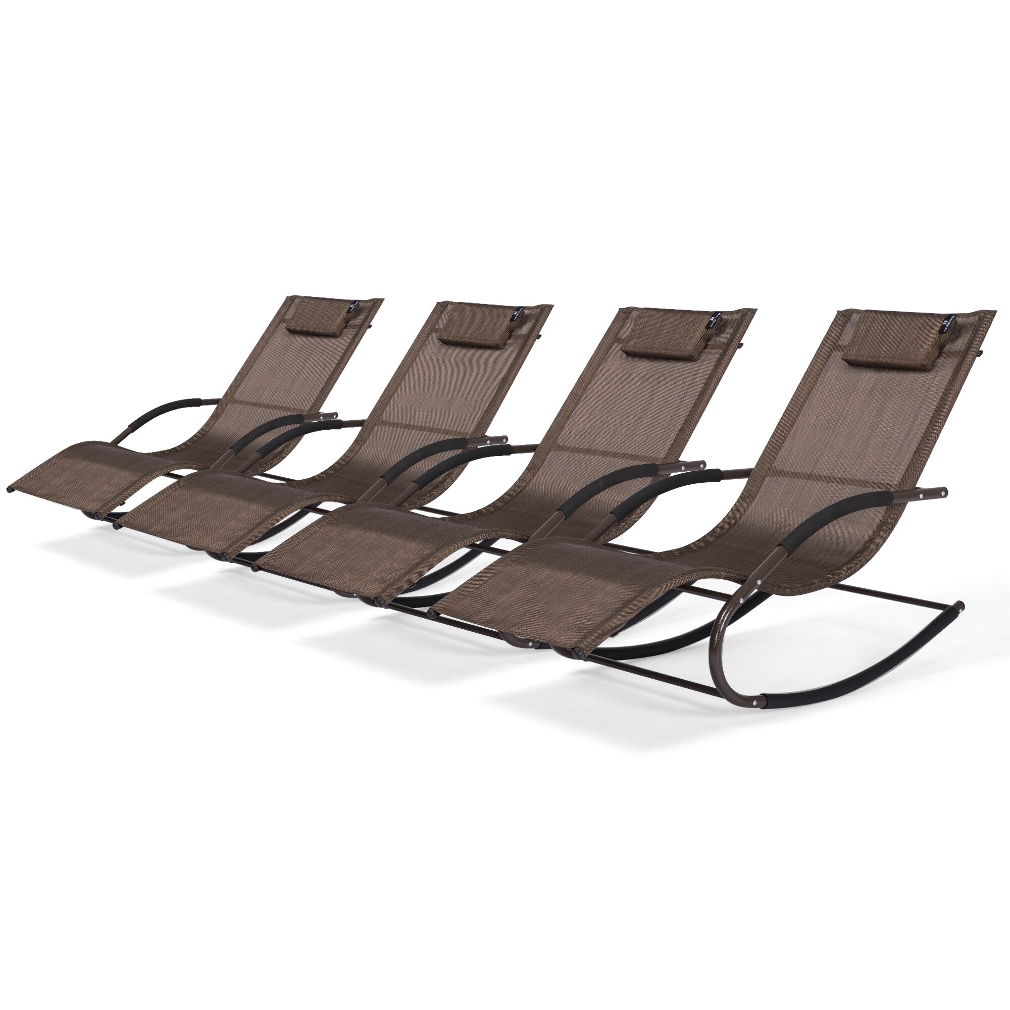 Pool lounge chairs set sales of 4