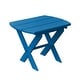 preview thumbnail 14 of 15, Poly Folding End Table Blue