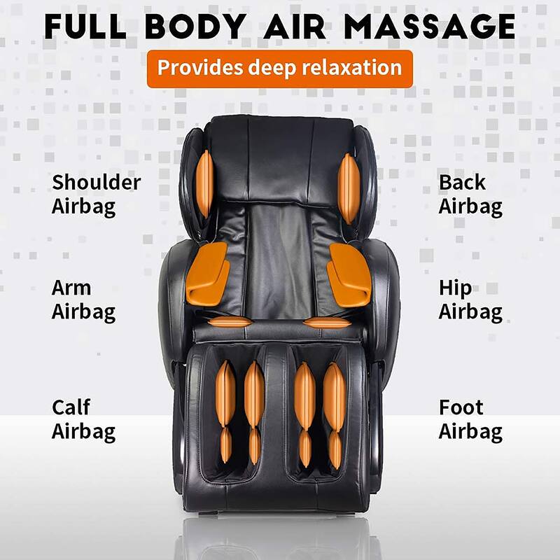 Pontious Modern Zero Gravity Massage Chair with Kneading Technique