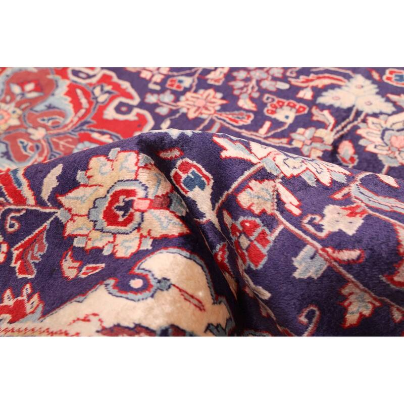 ECARPETGALLERY Hand-knotted Anadol Navy Wool Rug - 4'1 x 6'7