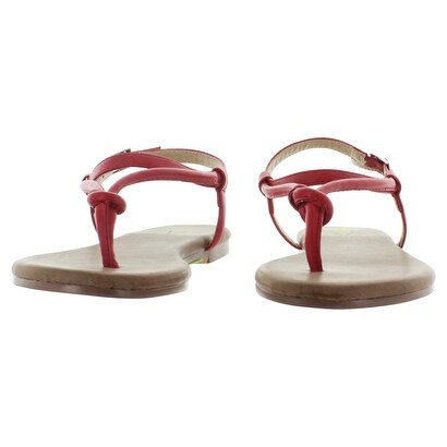 Volatile Laury Womens Flat Thong Sandals Red Size 8