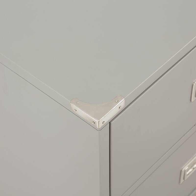 OSP Home Furnishings Wellington 2 Drawer File Cabinet