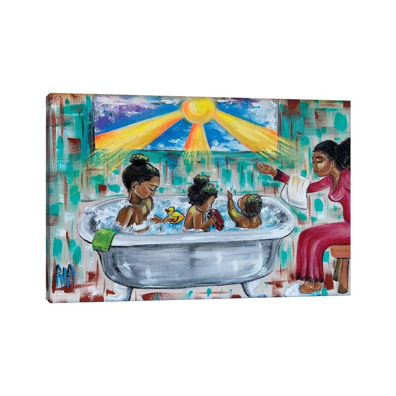 iCanvas "Lessons From Mommy" by Artist Ria Canvas Print