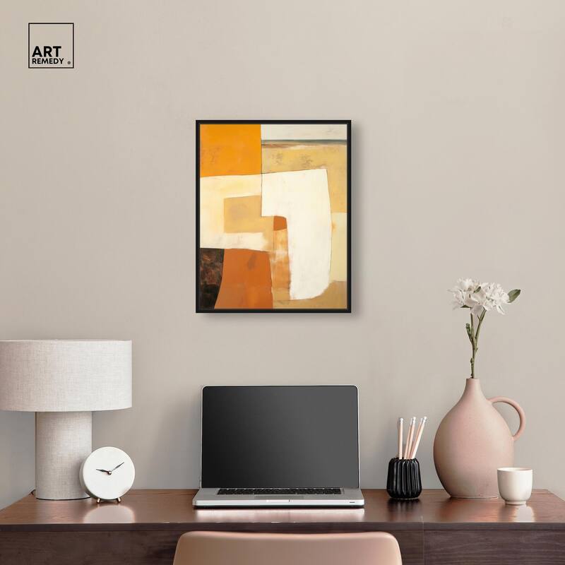 Clay and Canvas II Canvas by Art Remedy