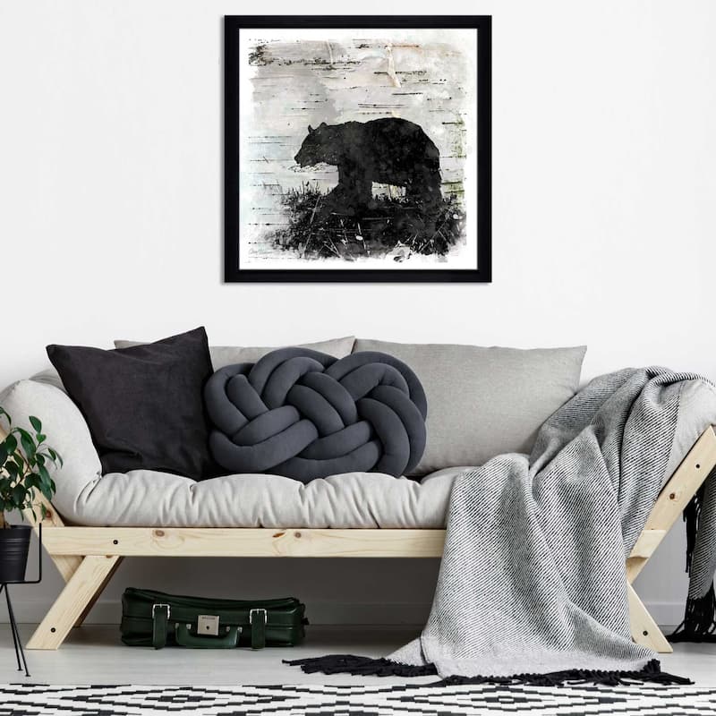 "Birchbark Bear" by Carol Robinson Print on Acrylic